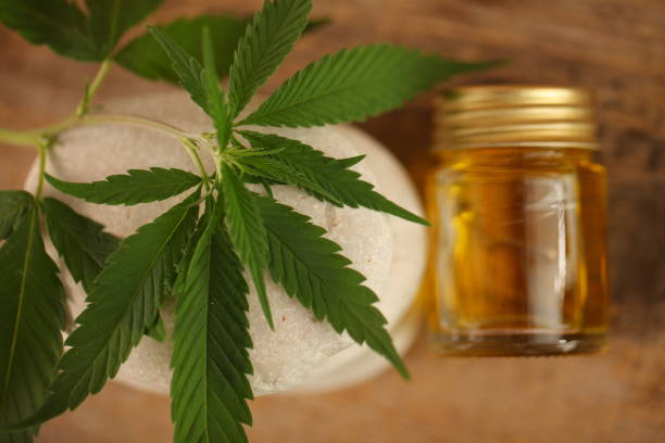 istock Medical marijuana cannabis cbd oil 1158773391