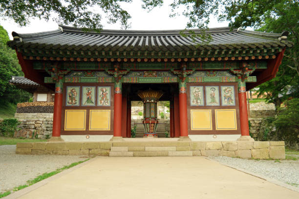 istock Mihwangsa Buddhist Temple, South Korea 1158779310
