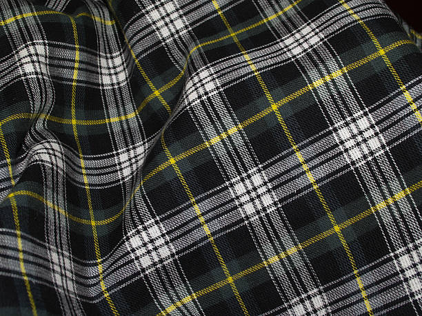 Rippled Green Tartan