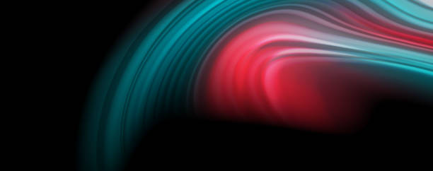 istock Flowing liquid colors - modern colorful flow poster. Wave liquid shapes. Art design for your design project 1158781910