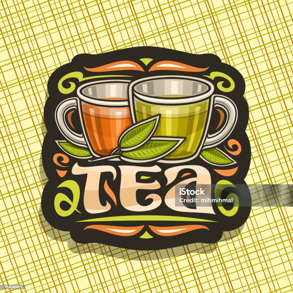 Vector Tea Labels Vector Label For Tea Stock Illustration - Download Image Now ...