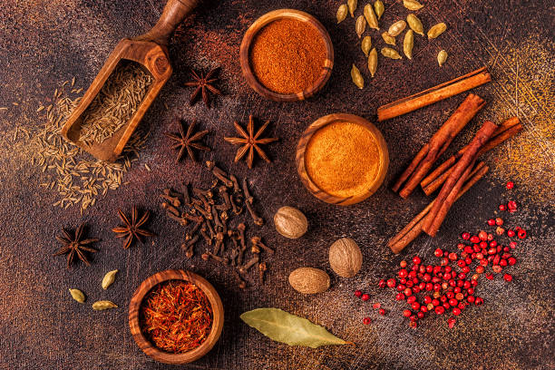 istock Spices ingredients for cooking. Spices concept. 1158783836