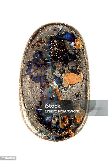 Fancy Roccia Opal - Fotografie stock e altre immagini di Opale - Opale, Macrofotografia, Composizione verticale