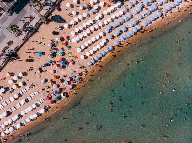 istock Aerial View Altinkum Beach at Turkey 1158789238