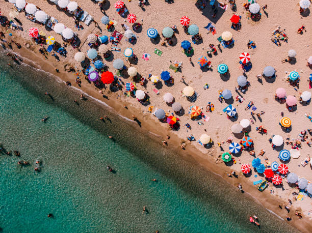istock Aerial View Altinkum Beach at Turkey 1158789587