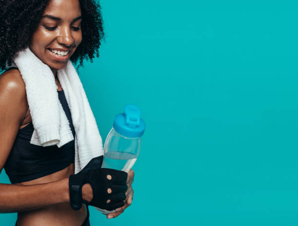 istock African female relaxing after workout 1158790868