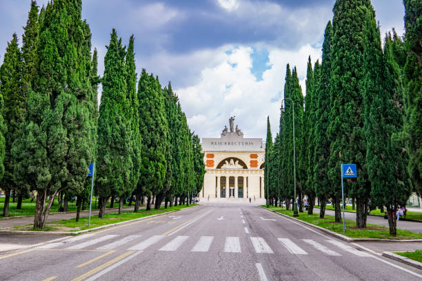 istock Monumental cemetery of Verona in Italy 1158791107