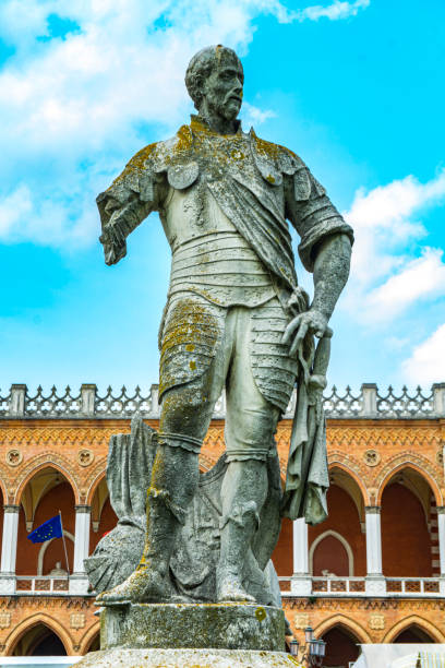 istock Lodovico Buzzacarini statue at Prato della Valle in Padua, Italy 1158791142