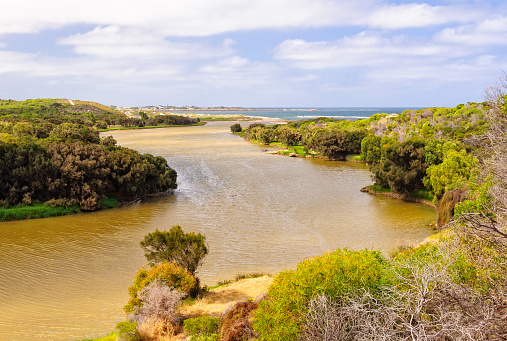 Mouth of the Irwin River - Dongara, WA, Australia