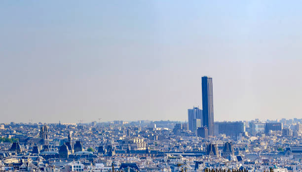 istock Aerial panoramic view of Monparnasse skyscraper 1158794058