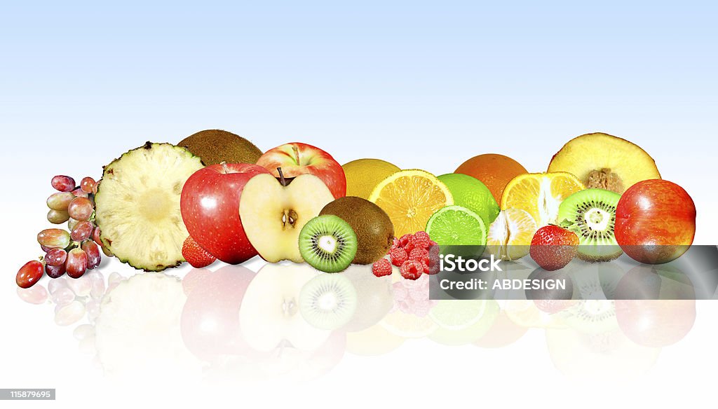 Frutas mistas - Foto de stock de Abacaxi royalty-free