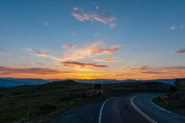istock Sunrise over Northern Yellowstone 1158799929