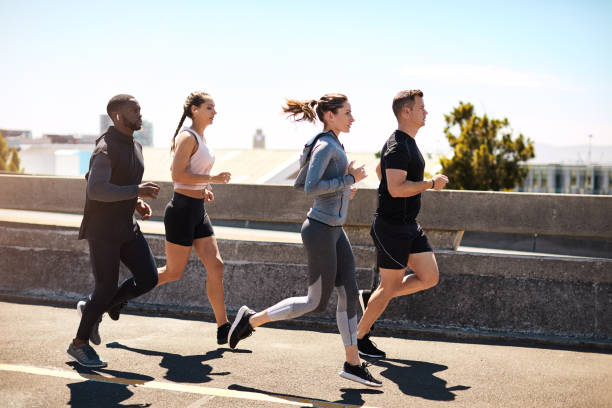 istock Clubbing? No, go running together! 1158801908