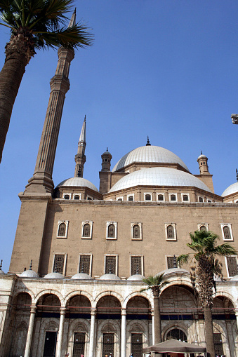 The Great Mosque of Muhammad Ali Pasha or Alabaster Mosque is a mosque situated in the Citadel of Cairo in Egypt and was commissioned by Muhammad Ali Pasha between 1830 and 1848