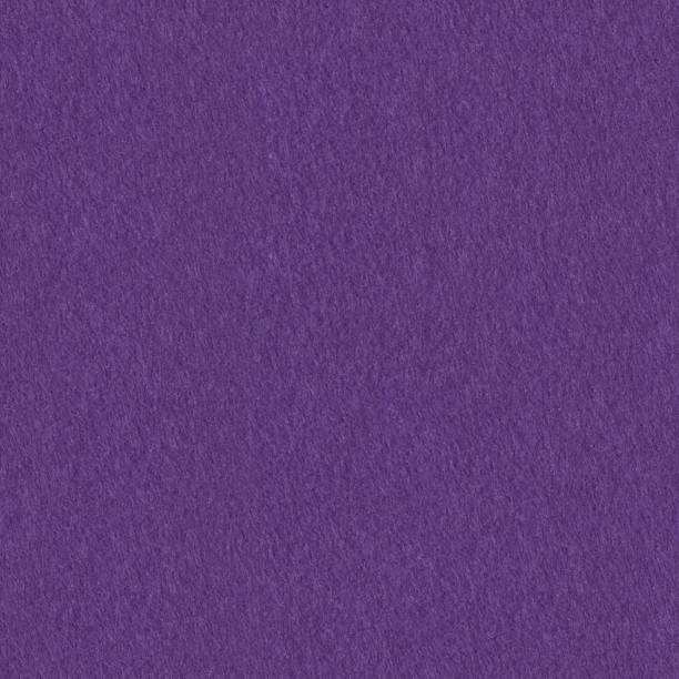 purple felt on macro. seamless square background, tile ready. - felt textured textured effect textile imagens e fotografias de stock