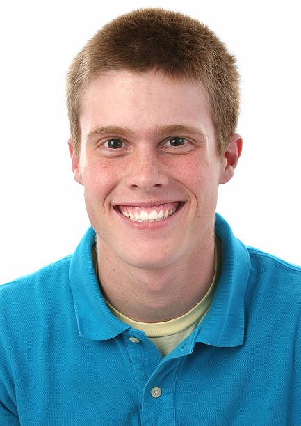 istock Attractive Teen Boy in Blue 115880793