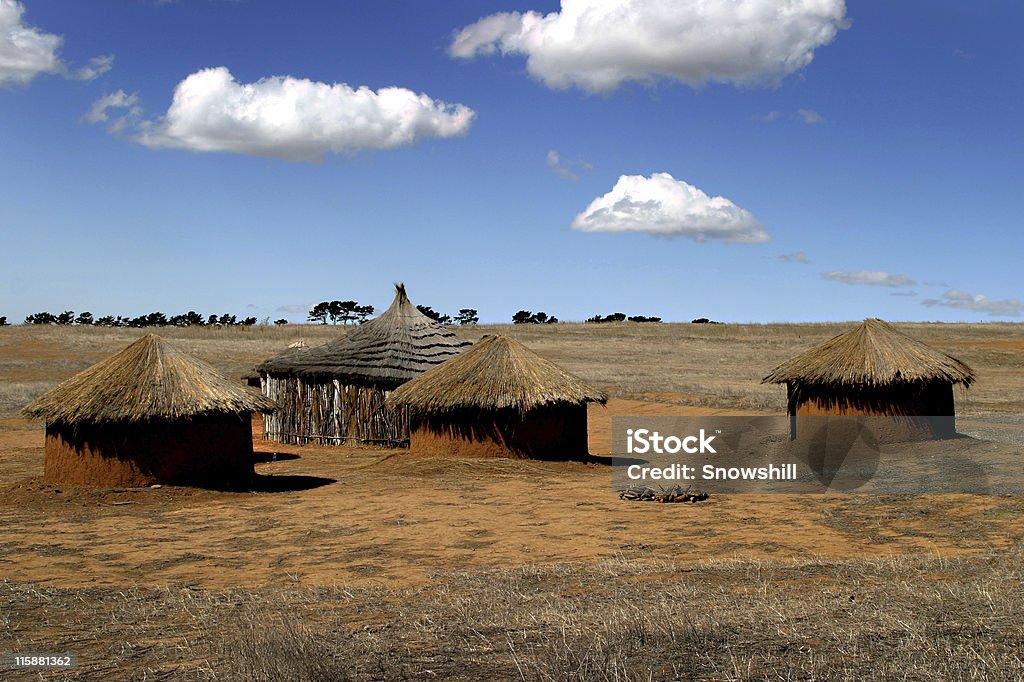 Cabanes d'Afrique - Photo de Afrique libre de droits