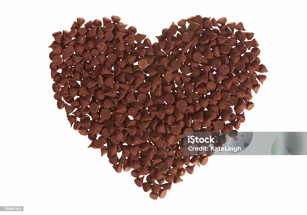 Coração de Chocolate - Foto de stock de Amor royalty-free
