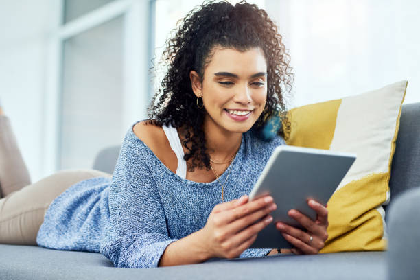 istock Relaxing at home with a good read 1158815141