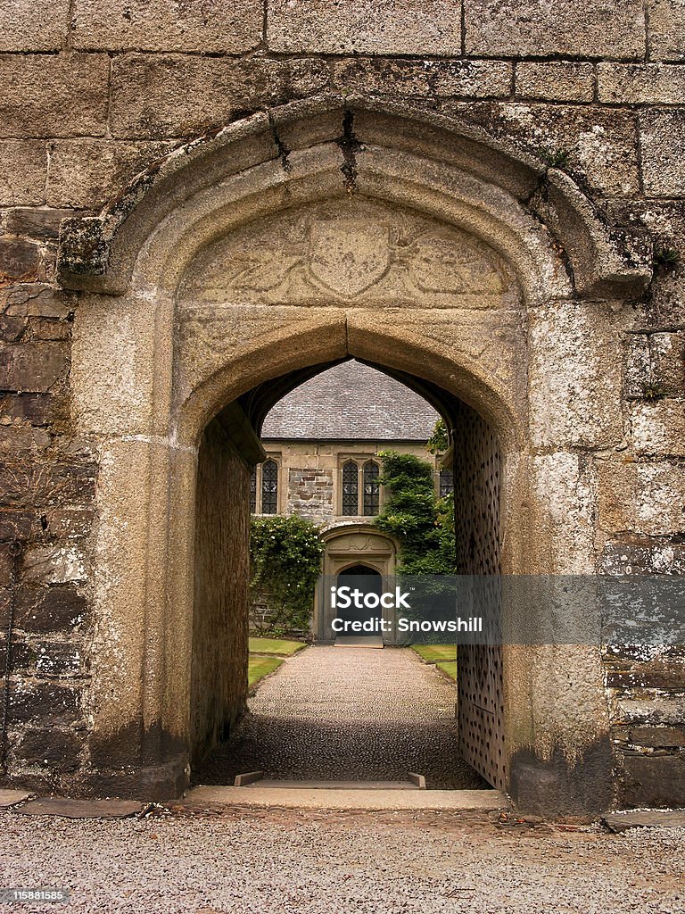 Cotehele Manor - Zbiór zdjęć royalty-free (Styl Tudorów)