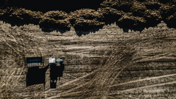 istock Tractor in the field. Aerial survey. Fertilization 1158816775
