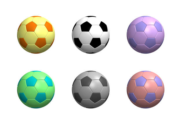 istock Realistic Football 3D graphic 1158818298