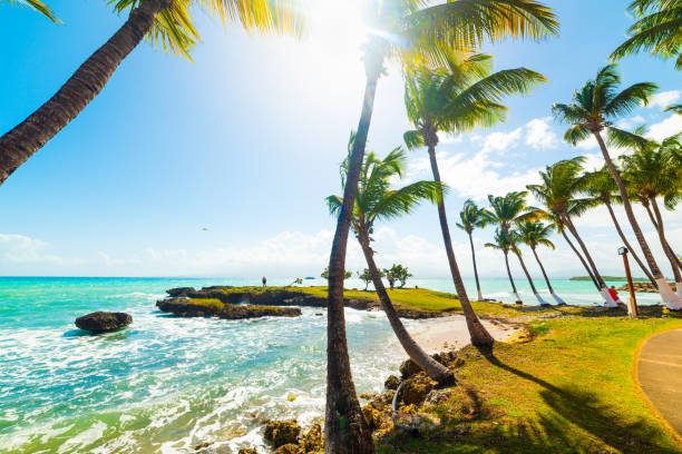 istock Beautiful Bas du Fort seafront in Guadeloupe 1158820895