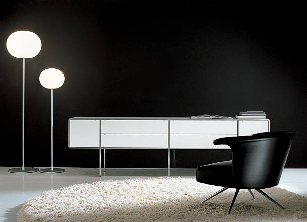 The interior of a modern style living room 