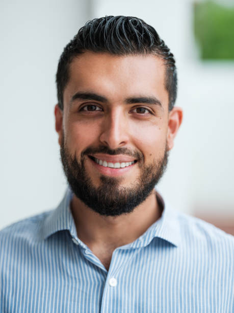 istock Close up of a handsome smiling man 1158821907
