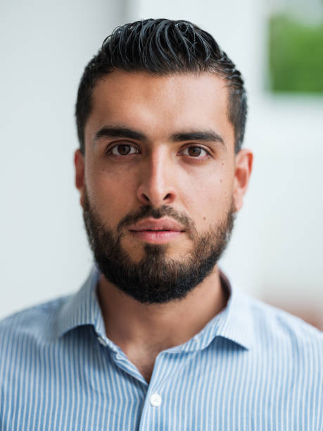 istock Portrait of a serious young latin man 1158821933