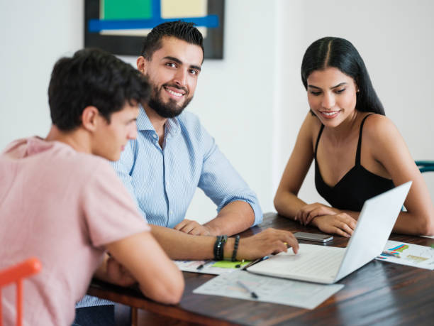istock Business leader meeting with employees 1158822020