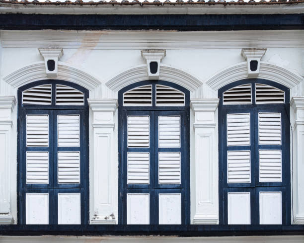 istock Beautiful and colorful window styles. 1158823707