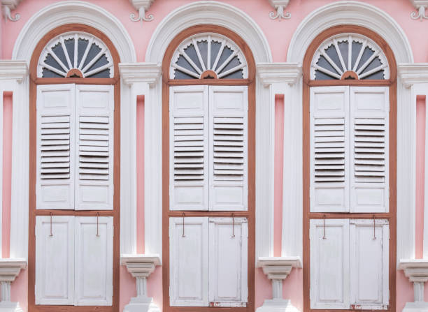 istock Beautiful and colorful window styles. 1158823833