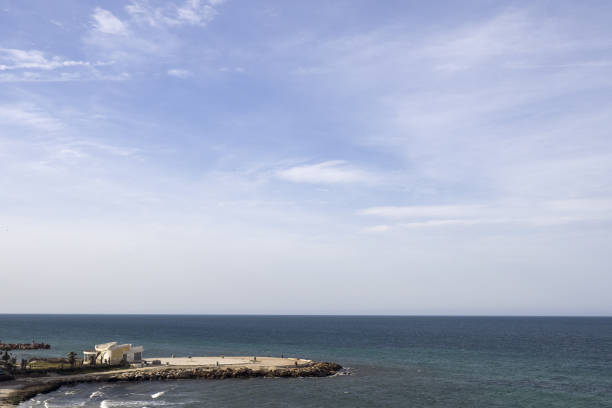 istock Tunisia, sandy beach and sea, good for leisure 1158824029