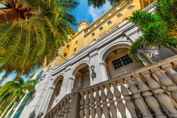 istock Elegant building in downtown Clearwater on a sunny day 1158828172