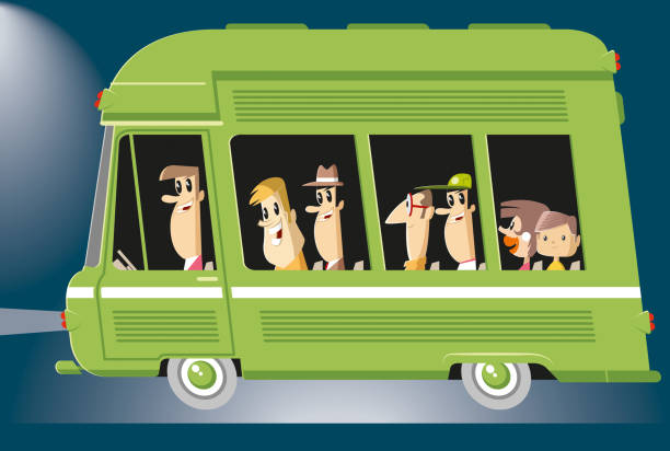Vintage minibus Worked by adobe illustrator...
included illustrator 10.eps and
300 dpi jpeg files...
easy editable vector... small bus stock illustrations