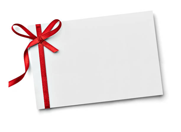 istock ribbon bow card note chirstmas celebration greeting 1158833181