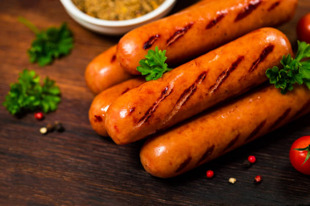istock Grilled Smoked Sausages 1158833826