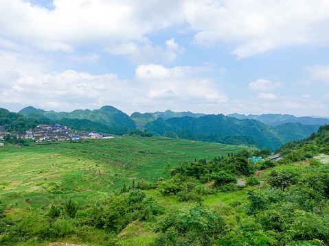 The natural scenery of southeast guizhou province in China