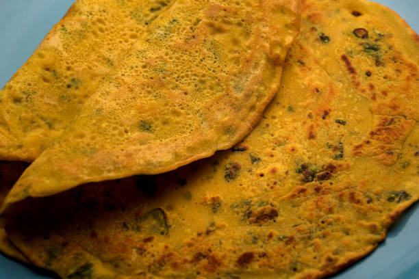 istock Chilla or Besan cheela or veg-omelette 1158836635