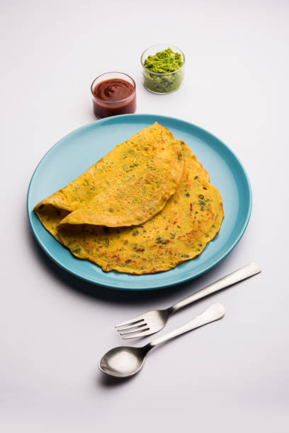 istock Chilla or Besan cheela or veg-omelette 1158836677