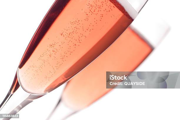 Champagne Cipria - Fotografie stock e altre immagini di Champagne rosè - Champagne rosè, Spumante, Vino rosato