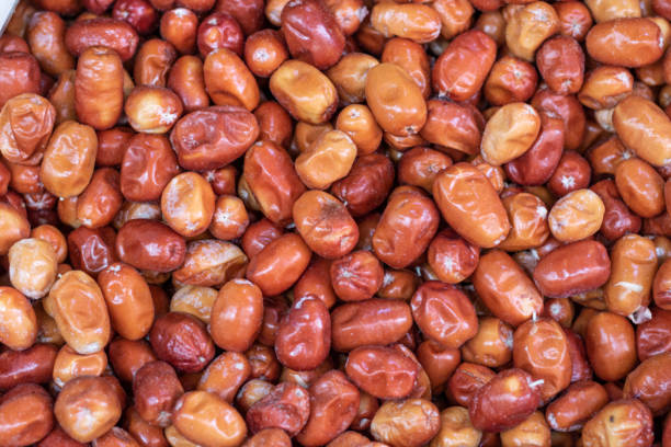 istock Oleaster fruit grains. Brown . Healthy food. 1158841799