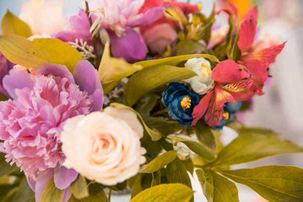 istock bouquet of flowers close up 1158849019