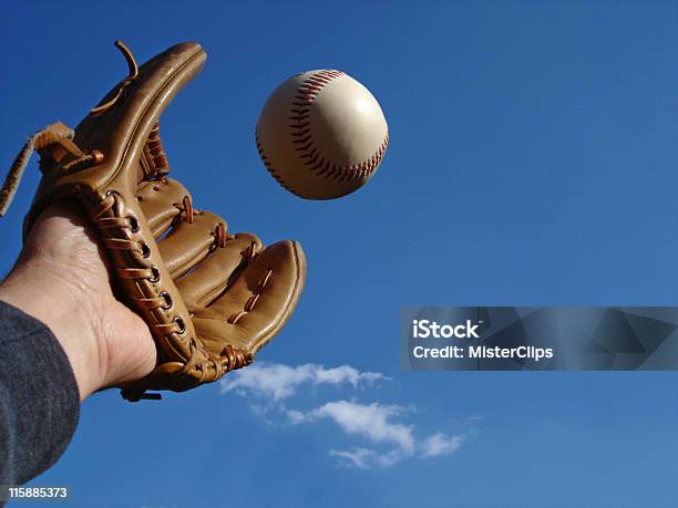 Die Großen Fang Stockfoto und mehr Bilder von Baseball - Baseball, Baseball-Spielball, Fangen