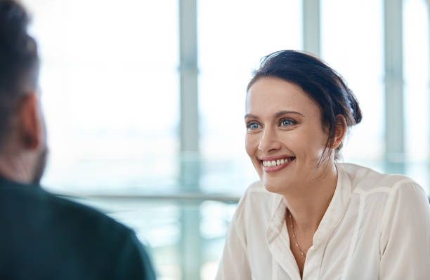 istock She's handling business with a smile on her face 1158854073