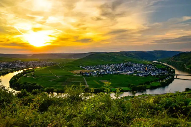 Leiwen village on the Moselle