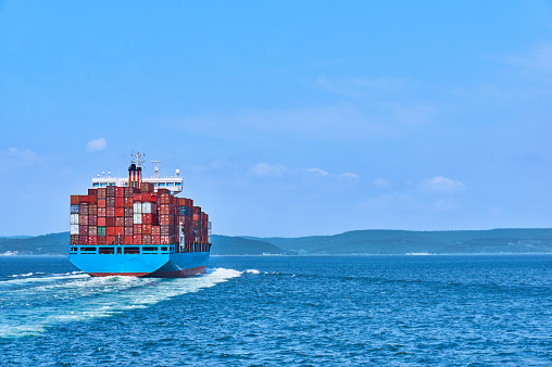 Container Cargo Ship Logistics