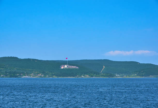 Stop passenger Memorial in Canakkale Dur Yolcu Memorial in Çanakkale dardanelles stock pictures, royalty-free photos & images