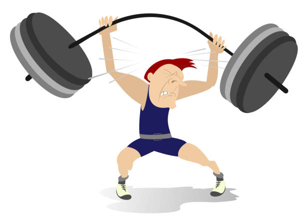 double overhand grip